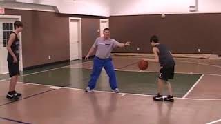 Youth Basketball Shooting Guard Penetrate and Pass [upl. by Eelirol966]