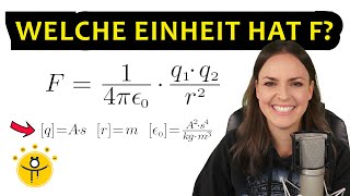 EINHEITEN kürzen Physik – Newton umrechnen Kraft berechnen [upl. by Ecissej]