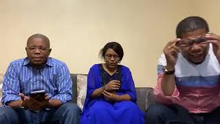 LYDIE NSEYA et les pasteur jumeaux en direct de kinshasa [upl. by Natanoy]