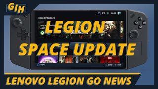 Legion Go Legion Space Update v1022v1023  Legion Go News [upl. by Navoj426]