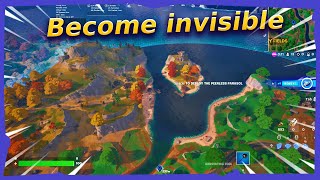 How to be invisible in fornite battle royale [upl. by Dirfliw]