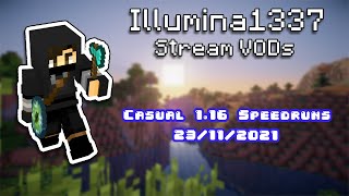 Nov 23 2021 Casual 116 Any RSG Speedruns [upl. by Enavi]