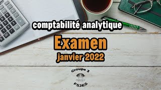 comptabilité analytique Correction dexamen 2022Session ordinaire quotProf Tiguintquot [upl. by Nyrehtac]