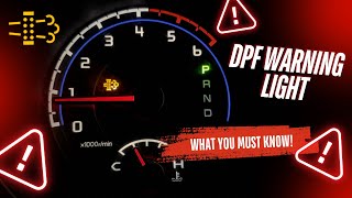 DPF Warning light and what to do  Mitsubishi Pajero [upl. by Anigger]