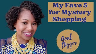 2023 TOP 5 MYSTERY SHOPPING COMPANIES  BECOME A SECRET SHOPPER  EASY SIDE HUSTLE [upl. by Neeoma949]