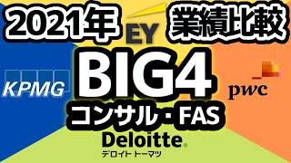 【会計BIG4】実は公開されていないコンサルFASグループ会社の収益を推定・分析してみたら、これからの再編の予兆が見えてきた。 [upl. by Patrizia]