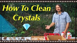 How To Clean Quartz Crystals amp Amethyst [upl. by Jobina373]