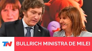 Patricia Bullrich será ministra de Seguridad en el gabinete de Javier Milei [upl. by Bertie]