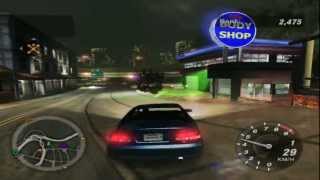 Need For Speed Underground 2  Discovering Hidden Shops City Core [upl. by Bealle]