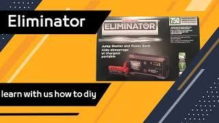 Lear with Us How To get Motomaster Eliminator Jump Starter and Power Bank ready for use [upl. by Toland]