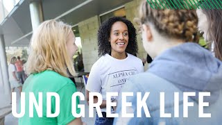 Fraternities amp Sororities  UND Greek Life  University of North Dakota [upl. by Akcirederf]