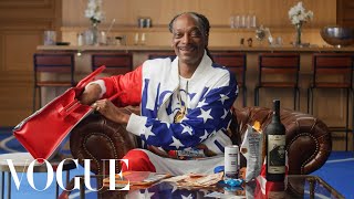 11 Things Snoop Dogg Carries in His Olympic Bag  In the Bag  Vogue [upl. by Eal]