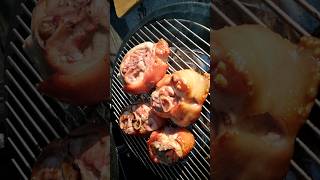 Golonka z Grilla pyszna z rumianą skórką grill bbq keto cooking food recipe domowejedzenie [upl. by Cupo413]