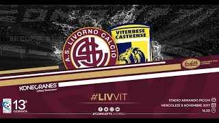 Livorno  Viterbese  30  Serie C 201718 [upl. by Clawson]