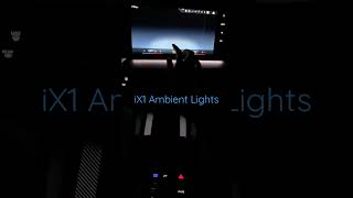 BMW iX1 vibrant ambient lighting [upl. by Idet]