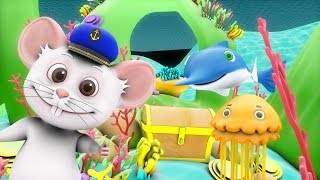 A Sailor Went To Sea Sea Sea  Rhymes for Kids  Nursery Rhymes Songs Collection  Funny Baby Songs [upl. by Ellecrag]