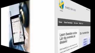 Learn the Swedish language  Study Swedish your way  Swedish2go [upl. by Arabel457]