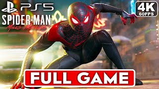 SPIDERMAN MILES MORALES Gameplay Walkthrough Part 1 FULL GAME 4K 60FPS PS5  No Commentary [upl. by Hubble]