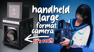 New Large Format Camera is Handheld [upl. by Ahtnammas]