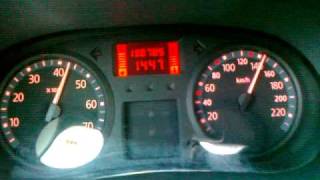 Renault Clio II 12 8V 58 KM  0150kmh [upl. by Dauf]