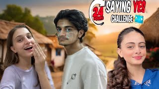 Saying YES to my Sister for 24 hours Challenge  Zolish vlogs [upl. by Joelly]