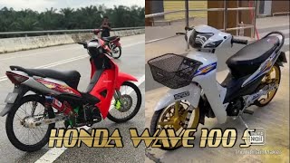 KOLEKSI WAVE 100R MALAYSIA 🇲🇾 wave100r kroniwave [upl. by Libbey]