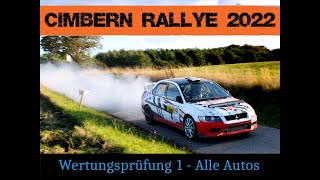 Cimbern Rallye 2022  WP1  Alle Autos [upl. by Marfe]