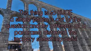 The Segovia Aqueduct in Northern Spain [upl. by Widera754]