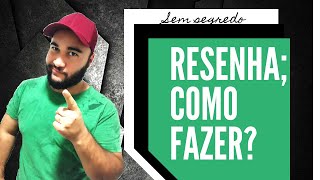 Como escrever uma resenha [upl. by Martyn816]