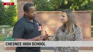 Zip Trip Chesnee Chesnee High School Assistant Principal Jessica McAbee [upl. by Suoicserp]