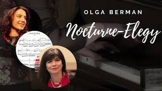 Olga Berman Nocturne  Elegy From quot22 Nocturnes for Chopinquot [upl. by Zakaria]