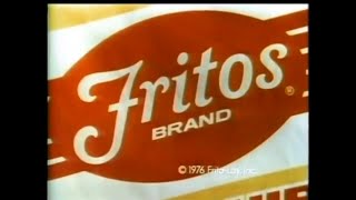 Fritos Corn Chips Commercial 1977 [upl. by Ellinehc]