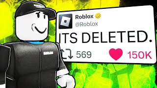 Roblox Finally Deleted It and people are happy [upl. by Gideon]