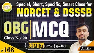 NORCET  DSSSB  ESIC BHU OBG Staff Nurse Subject wise MCQ 168  By JINC [upl. by Suoirtemed]