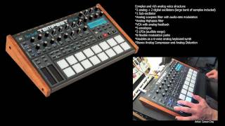 Dave Smith Instruments Tempest Analog Drum Machine Video Compilation Roger Linn Design [upl. by Ainnos89]