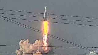 SpaceX Falcon Heavy Launch at Cape Canaveral 04112019 [upl. by Ueih]