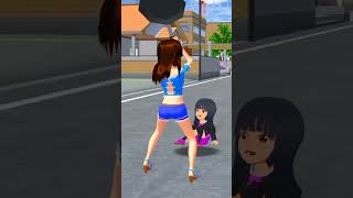 The little girl fall down on the roadshortvideo shortsfeed viralvideo sakuraofficial [upl. by Alitha55]