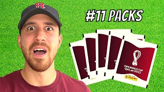 11 PACKS PANINI définissent mon équipe [upl. by Anayia151]