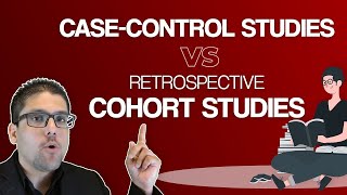 🚨 CaseControl Studies VS Retrospective Cohort Studies 🧠⚖️ [upl. by Haroldson]