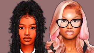 THE BEST FEMALE CC FOLDER  CC Folder amp Sims Download  Sims 4 Create a Sim [upl. by Giddings]