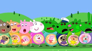 Peppa Pig’s Family Turns Into Zombies What Will Happen 🧟  Peppa Pig Funny Animation [upl. by Weisbrodt]