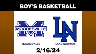 Boys High School Basketball Mooresville  Lake Norman [upl. by Notsniw552]