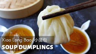 How to make Xiao Long Bao  Soup Dumplings  小笼包 [upl. by Alikat500]