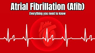 What is Atrial Fibrillation  Types Causes treatment and complications [upl. by Eirroc]