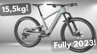 EBIKE 2023 Scott Lumen Eride TQ 2023 Fully EMTB Mountainbike Das leichteste EBike Fully der Welt [upl. by Ecirtal651]