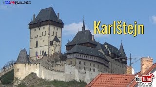 Hrad Karlštejn  prohlídka hradu i podzámčí  Castle [upl. by Aikkan]