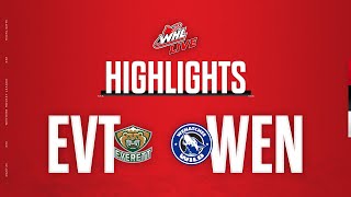 Everett Silvertips at Wenatchee Wild 114  WHL Highlights 202324 [upl. by Attwood801]