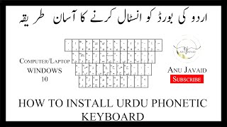 Download Urdu Phonetic Keyboard Layout by CRULP  phonetic keyboard windows 10 urdukeyboard [upl. by Suilienroc240]