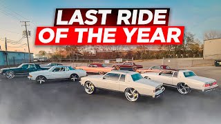 WE PULLED OUT OVER A MILLION DOLLARS IN OLDSCHOOL CARS LAST DRIVE OF THE YEAR [upl. by Rovert]