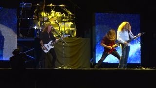 MEGADETH quotFULL Showquot Chile 2013 [upl. by Fugere]